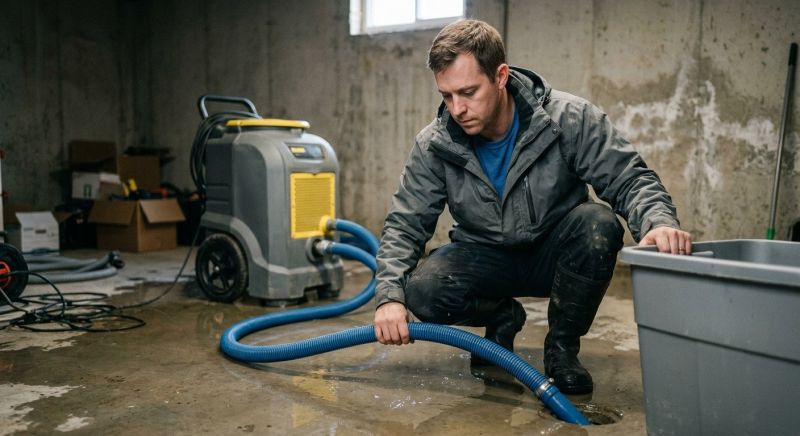 Crawlspace Water Cleanup in Scottsdale, AZ