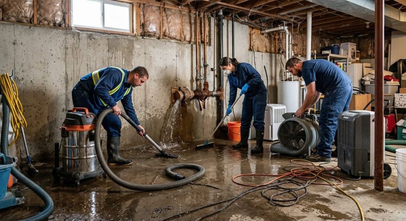 Crawlspace Water Restoration in Santa Rosa, CA
