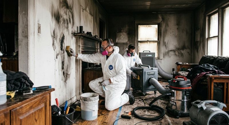 Fire Damage Cleaning in Gilbert, AZ