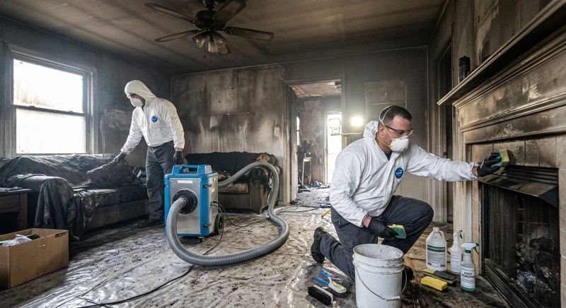 Fire Damage Cleanup in Mesa, AZ