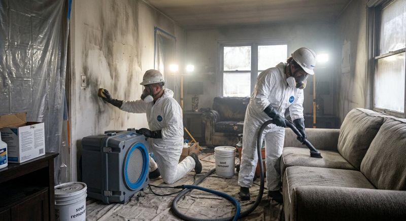 Soot Damage Restoration in Mesa, AZ