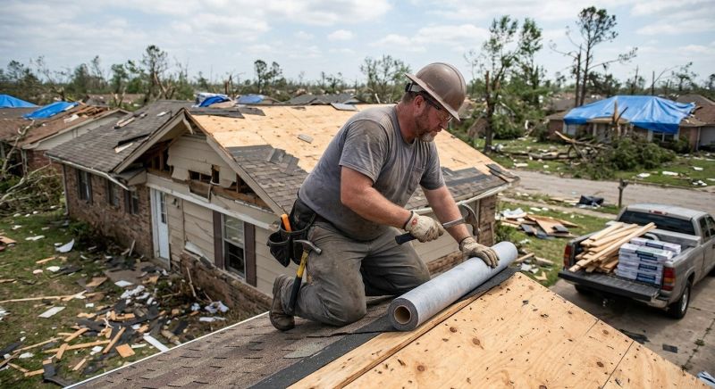 Tornado Damage Repair in Overland Park, KS